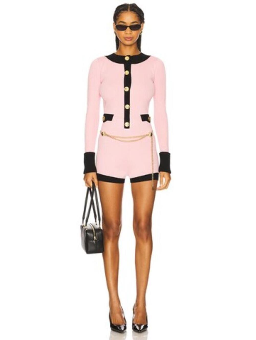 Nana Jacqueline Matilda Romper in Pink